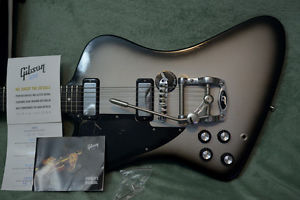 Lefty Gibson Firebird Silverburst Trem VOS like gloss,XXL upgrades.Left-handed
