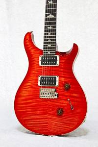 Free Shipping Paul Reed Smith Custom24 2014 Model 10top Blood Orange Guitar