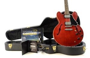 2008 Gibson Memphis ES-335 Electric Guitar - Cherry Satin w/OHSC