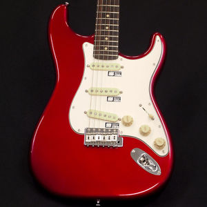 Free Shipping Used EDWARDS E-SE-100R Candy Apple Red (MH) Electric Guitar