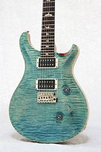 Free Shipping Paul Reed Smith Custom24 2014 Model Aqua Bluex Electric Guitar