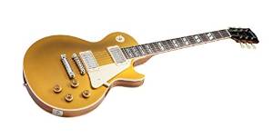 Gibson Custom Shop CSLPSLSAGNH1 CS Les Paul Long Scale Solid-Body Electric Guitar, Antique Gold
