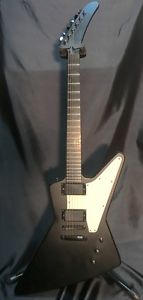 Epiphone GothicExplorer Black w/soft case Free shipping Guiter From JAPAN #K8