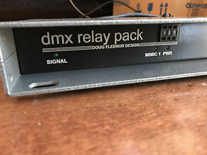 Doug Fleenor Relay Pack - 6ch, 30A 5pin DMX