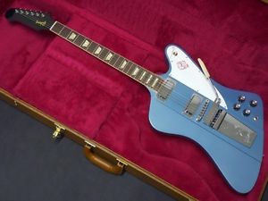 Electric guitar Gibson Firebird Lyre Tail Vibrola 2016 Limited Faded Pelham Blue