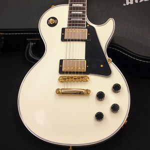 Free Shipping New Gibson Les Paul Classic Custom Light 2016 CW (Classic White)