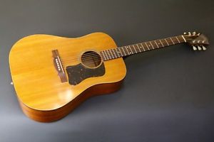 GUILD 1968 D-35 Natural w/hard case Free shipping Guiter Bass From JAPAN #L21