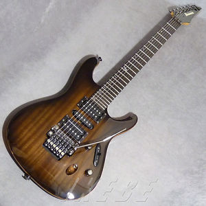 Ibanez Prestige S5470 Transparent Black Sunburst w/Hard Case Electric Guitar