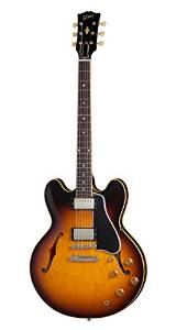 Gibson Memphis ES6314HBNH1 1963 ES-335TD In Historic Burst Semi-Hollow-Body Electric Guitar, Historic Burst