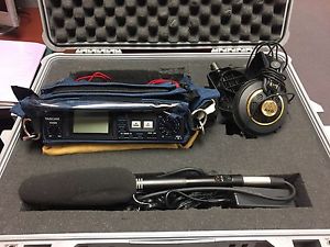 Tascam HD-P2 HDP2 Portable HD Stereo Audio Recorder Field location Package