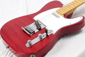 Fender USA Custom Shop Custom Deluxe Telecaster Candy Red/Maple Electric