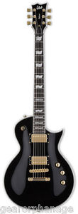 ESP LTD EC-1000T CTM Black BLK DMZ DiMarzio *B-Stock* Electric Guitar