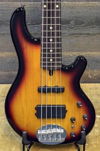 Lakland Skyline 55-02 Rosewood 3-Tone Sunburst 5-String Electric Bass #160514898