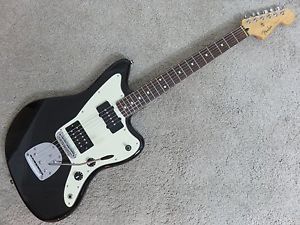 2010 Fender Jazzmaster Guitar Blacktop HS White Pick Guard Mexico Extra Pick Up!