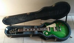 RARE 1996 Python Green Epiphone Gibson Les Paul with Original Hard Shell Case