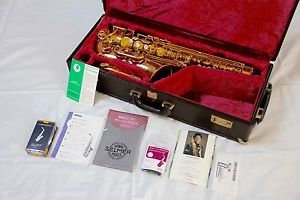 YAMAHA YAS-875 Custom Alto saxophones G-1Neck Made in Japan w/Original Hard Case