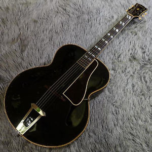 1945 Gibson L-7 Black Acoustic Guitar Free Shipping Vintage