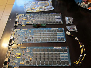 3x Avid Digidesign Accel Core HD PCIe Cards for Pro Tools