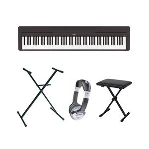 PIANO YAMAHA P115 + STAND + BANQUETTE + CASQUE NEUF