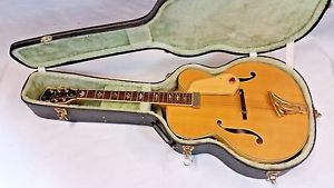 Washburn J-10 with Archtop Acoustic Electric Hollow Body Guitar with Case