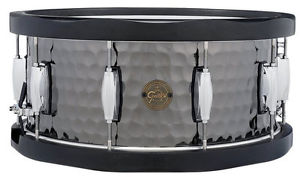 Gretsch Snare Full Range 14 x 6.5 Black Hammered Steel