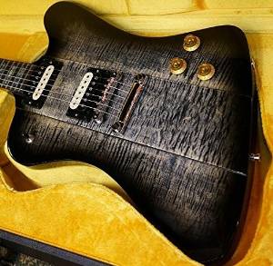 Gibson Custom Shop Tak Matsumoto Firebird Trans Black Burst 2015 Guitar