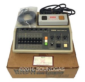 KORG RHYTHM 55 KR-55 BOXED Analogue Drum Machine