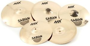 Sabian AAX Cymbal Set - 4-piece with Free 18" Crash (Open Box)