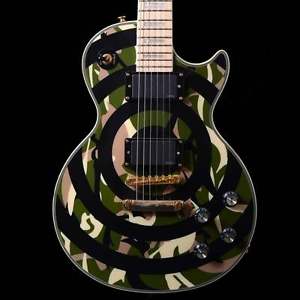 Epiphone Les Paul Custom Zakk Wylde  Camo Bullseye - Pre-Owned