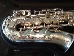 RARE!!yamaha 62 First Series ORIGINAL .. Silver Plate alto saxophone