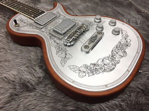 Zemaitis C24MF SIMPLE LEAF NEW Silver Free Shipping From JAPAN