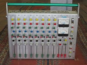 Audio Developments AD031 8-channel Vintage Suitcase Broadcast Mixer