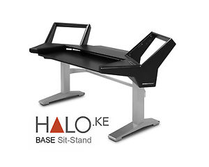 Argosy Halo.KE Sit-Stand Workstation (Base) | HALO-K-E-B-S | Pro Audio LA