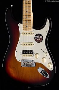 Fender American Standard Strat HSS Shawbucker 3-Tone Sunburst (471)