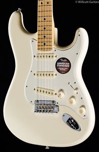 Fender American Standard Stratocaster® Olympic White, Maple (421)