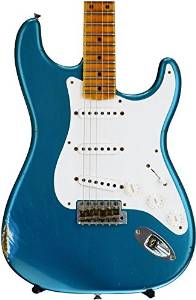 Fender Custom Shop 1955 Relic Stratocaster 2015 Ltd. Ed. - Aged Lake Placid Blue