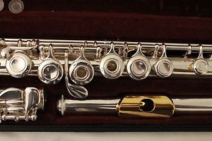 Yamaha Mod. 461 - New Pads - 925 Silver Body, Head & B Foot, Excel. Cond