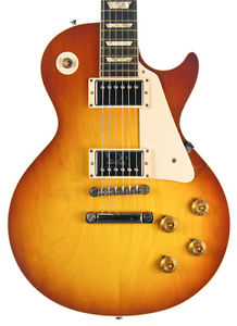 Gibson Custom 1958 Les Paul Reissue Electric Guitar, Iced Tea (Pre-Owned)