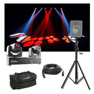 Chauvet DJ Lighting Intimidator Spot Duo 155 Moving Head Light w/ Stand & Bag