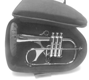 Phaeton PHTF-2700 Bright Silver Plated Professional Flugelhorn Special Edition