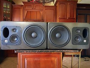 2 JBL LSR32 THX Linear Spatial Reference Passive Studio Monitors Speakers LSR 32