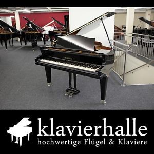 Seltener kleiner C.Bechstein Flügel, Modell S, 140cm, schwarz poliert