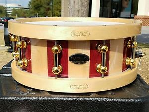 Epek Stave Snare Drum Maple & Purple Heart 5.5×14" (Legacy Exotic Serie