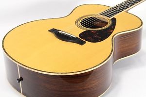 YAMAHA LJ-36 ARE Natural Used Acoustic Guitar Hard Case Free Shipping From JAPAN