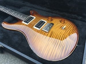 PRS Custom 24 10 top with matching 10 top headstock 2010 model in Burnt Almond