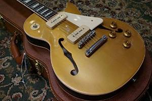 Gibson Memphis Memphis Es-les Paul P-90 Gold Top VOS 2015 Electric Guitar