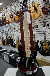Sterling Ray34 4-String Bass Ruby Red Burst