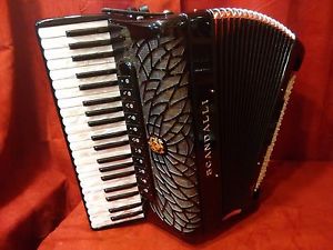 NEW Scandalli Piano Accordion Black Air I S LMMH 120 Bass Made in Italy