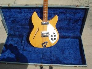 1966 Rickenbacker 330 Mapleglo Super Nice 100% Original Guitar w/Original Case!!