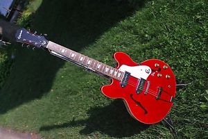 Epiphone Casino Hollow-Body Electric Guitar Archtop Thinline p-90's Custom Shop